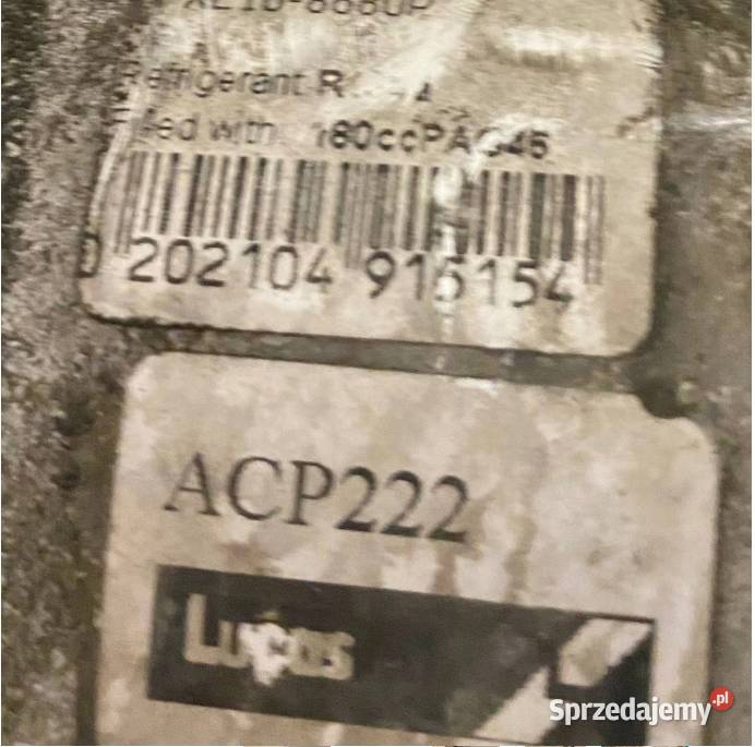 Sprężarka kompresor klimatyzacji Audi VW Skoda lubelskie