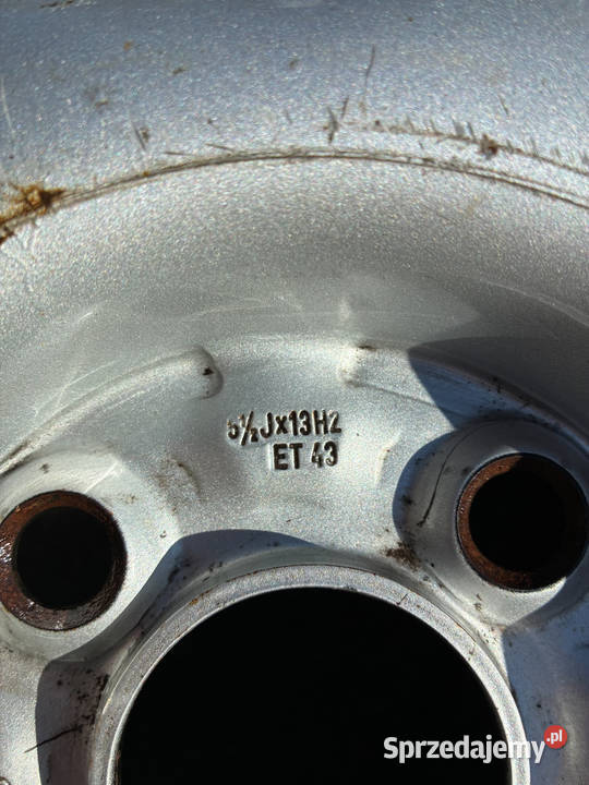 Felgi stalowe 13 Volkswagen Seat 4x100 na sztuki Średnica 13" śląskie Mikołów
