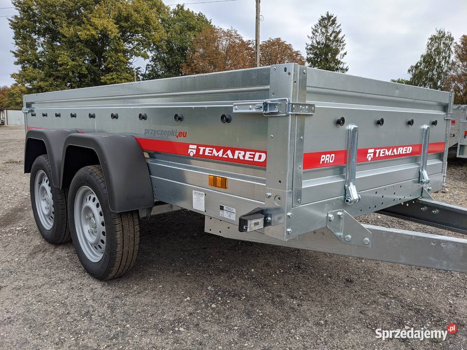 Przyczepa TEMARED PRO 26122 dwuosiowa 264x126 Rok produkcji 2024 Lublin