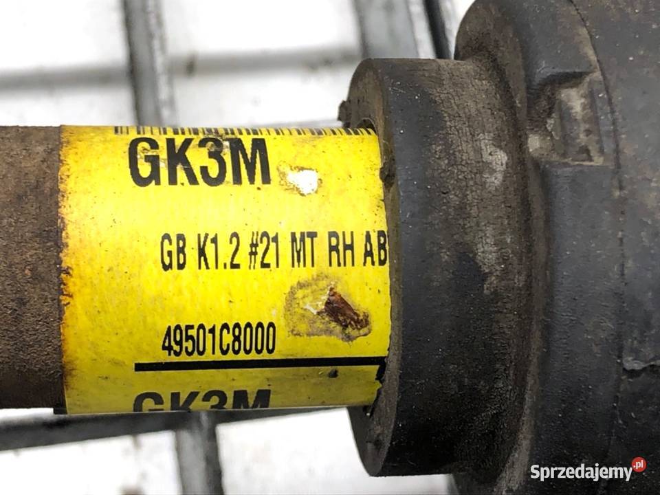 PÓŁOŚ PRAWY PRZÓD HYUNDAI i20 II 49501C8000 12