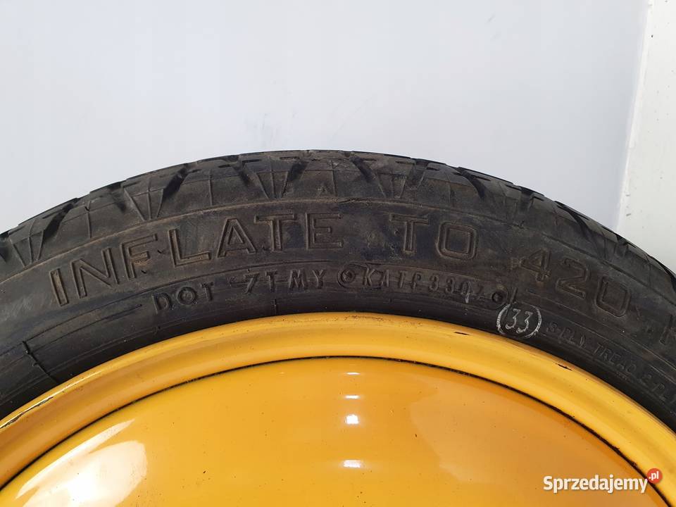 KOŁO DOJAZDOWE dojazdówka 12570 R16 D16 5x100 lubelskie