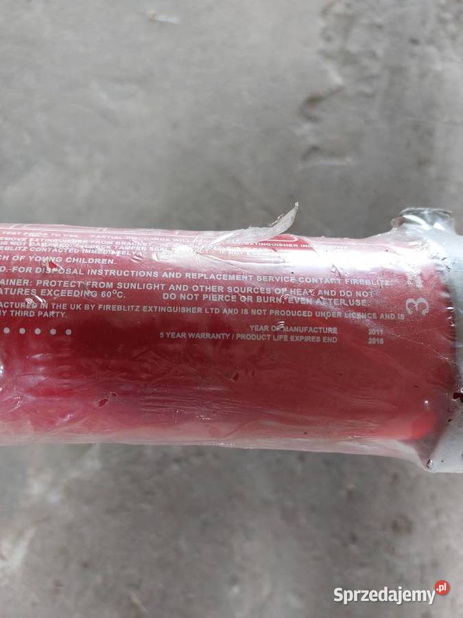 Gasnica samochodowa 2011r Nowa AA Beta 950 lubelskie Tyszowce