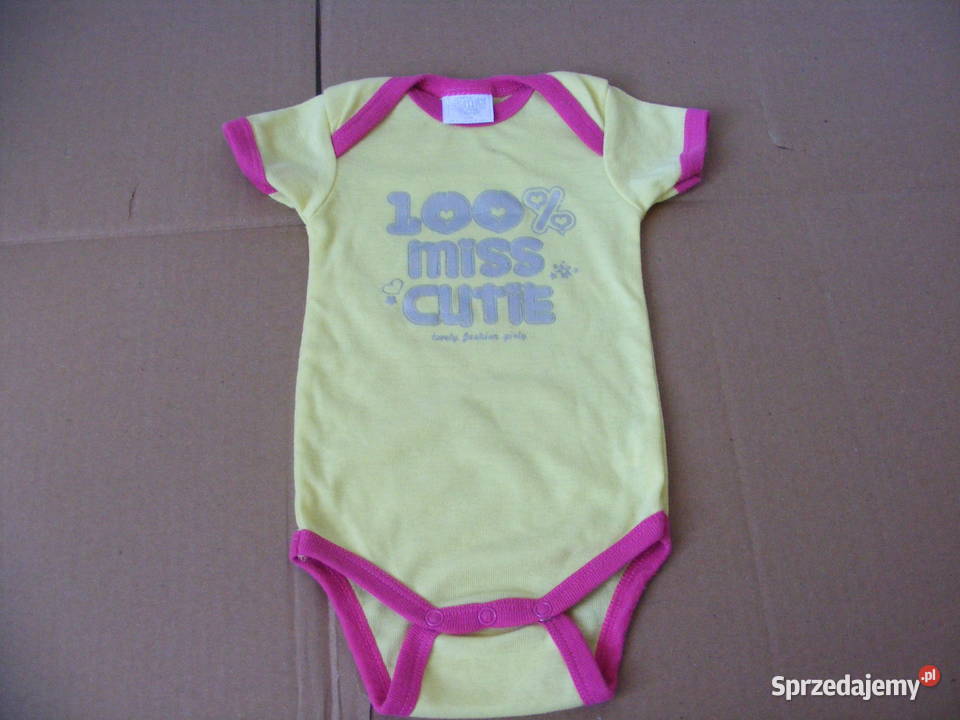 Ubranka dziecięce 68 body kaftanik bluzeczki uniseks Oborniki Śląskie