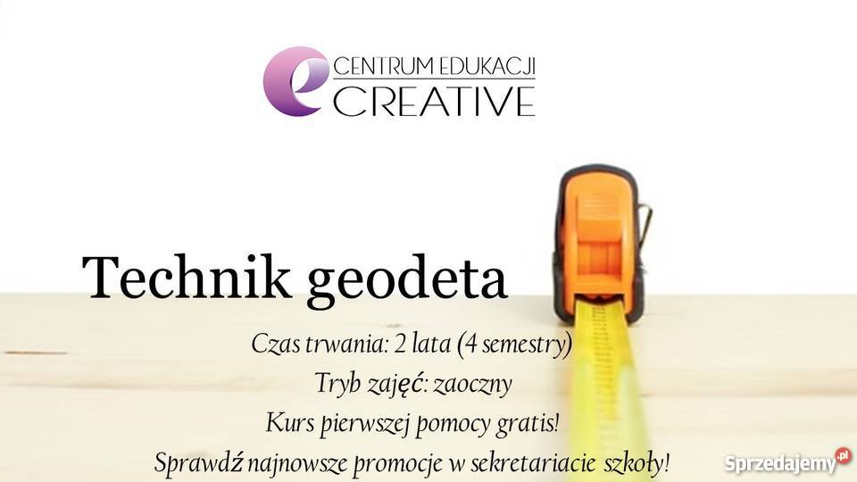 Technik Geodeta Kurs pierwszej pomocy Kraków