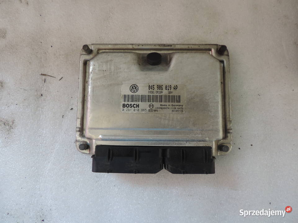 STEROWNIK SILNIKA VW POLO 9N 14TDI 0281010865 małopolskie Nowy Sącz sprzedam