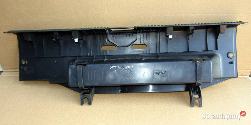 NAKŁADKA OSŁONA PROGU BAGAŻNIKA SKODA FABIA II Mysłaków