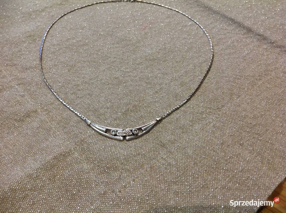 Srebry Naszyjnik Choker Srebro próba 925 srebro Chokery Nowa Sól