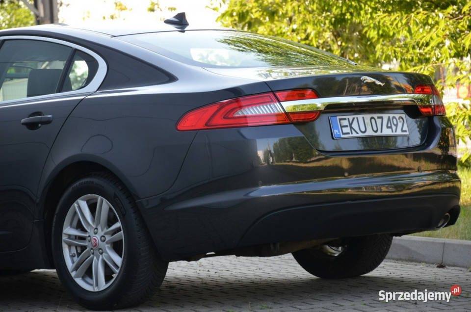 Jaguar XF Czarny Zarejestrowany 22D 163 Skóra Kutno