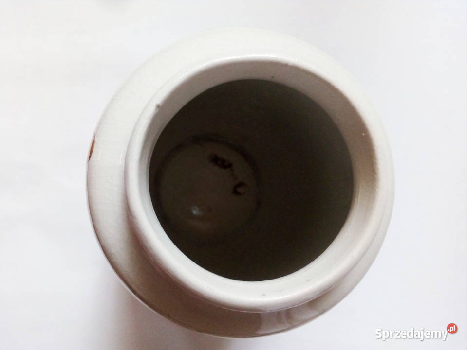 wazon fajans Koło vintage PRL Wazony sprzedam