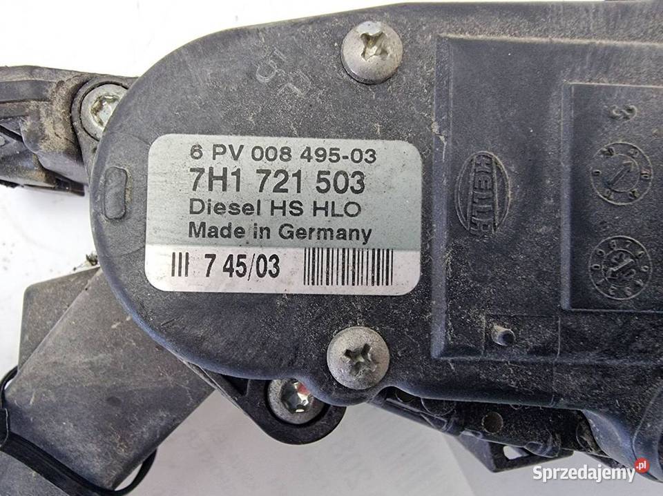 PEDAŁ VOLKSWAGEN TRANSPORTER T5 7H1721503