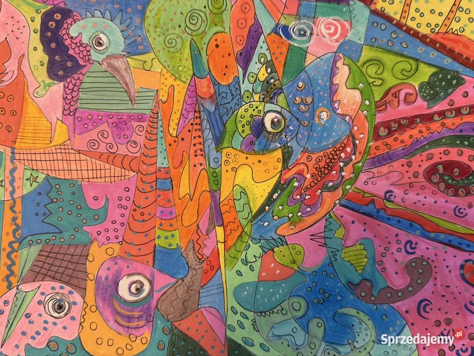 Obraz Struktura A4 oprawiony Warszawa