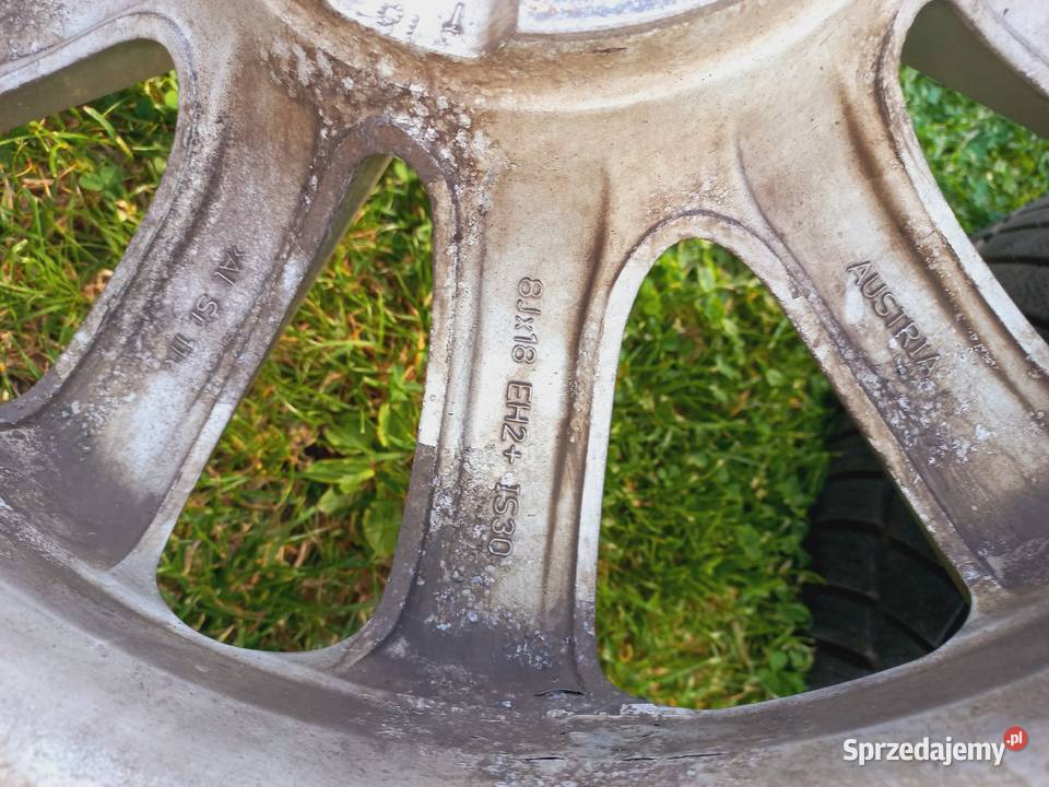 Felgi aluminiowe Bmw 8jx18 eh2 is 30 opony 24545 Chmieleń sprzedam