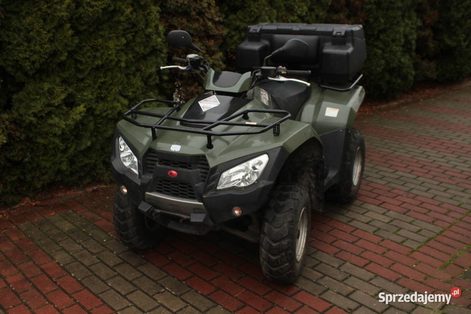 Quad KYMCO 300 Homologacja wał kardana kufer 8400km zachodniopomorskie Goleniów