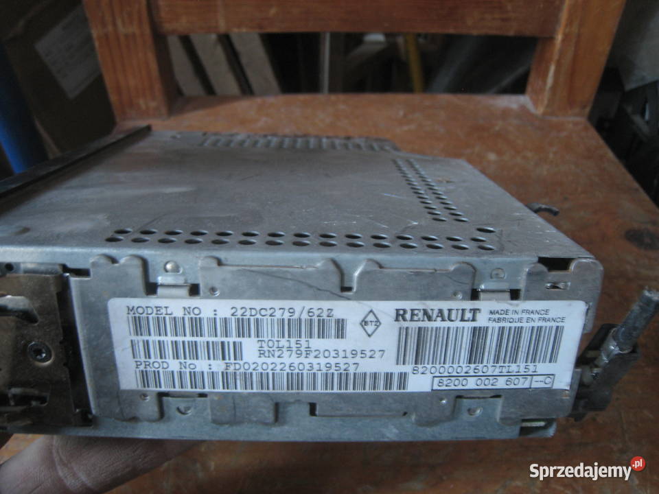 Radio fabryczne Renault Laguna II Espace etc małopolskie Kraków sprzedam