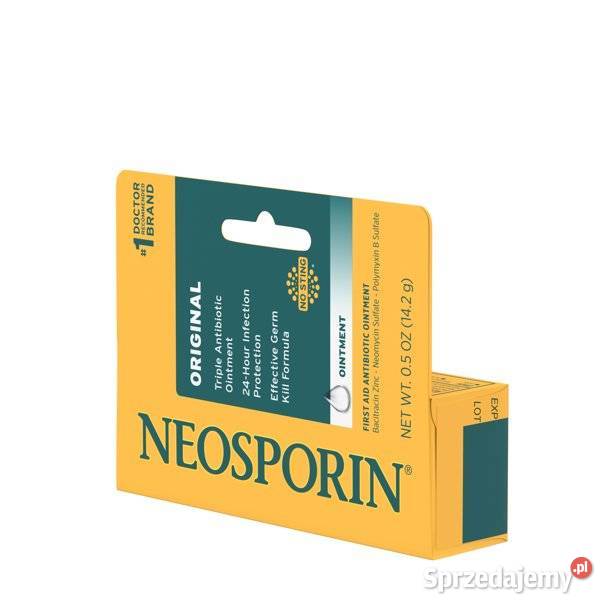 MAŚĆ NEOSPORIN ORIGINAL ANTYBIOTYKOWA 142g wielkopolskie