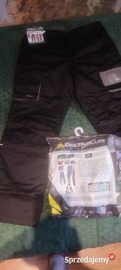 Spodnie robocze zimowe ocieplane Delta Plus Sochaczew