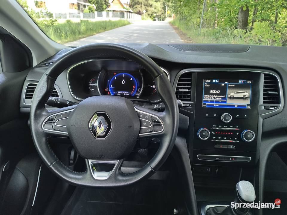 Zadbane Renault Megane IV 2019r 15 dCi 197 salon