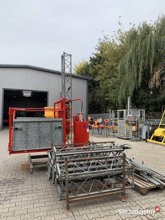 Winda budowlana wciągarka platforma Steinweg Ślesin