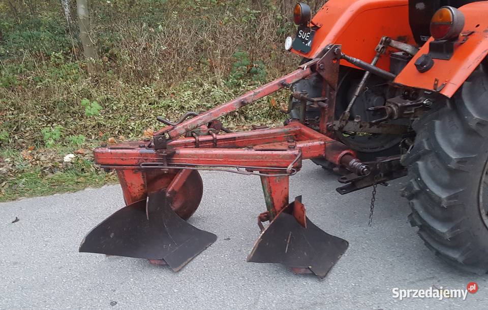 Pług 2skibowy Duży Grudziądz na wysokiej słupicy małopolskie