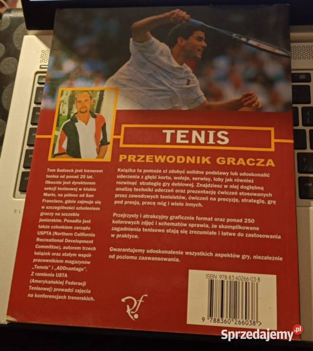 Tenis Przewodnik gracza Tom Sadzeck miękka Poznań