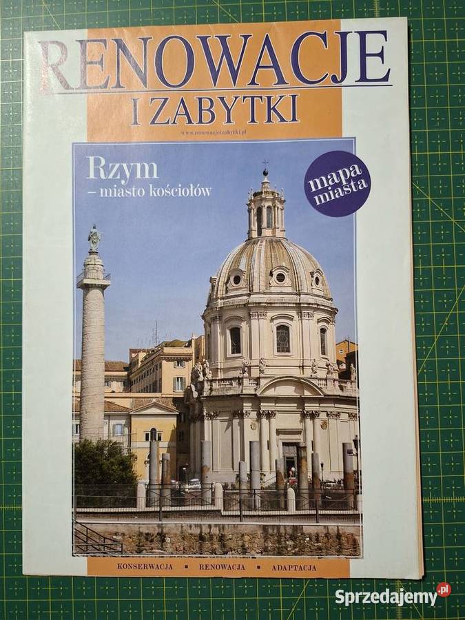 Rzym miasto kościołów mapa miasta Kraków