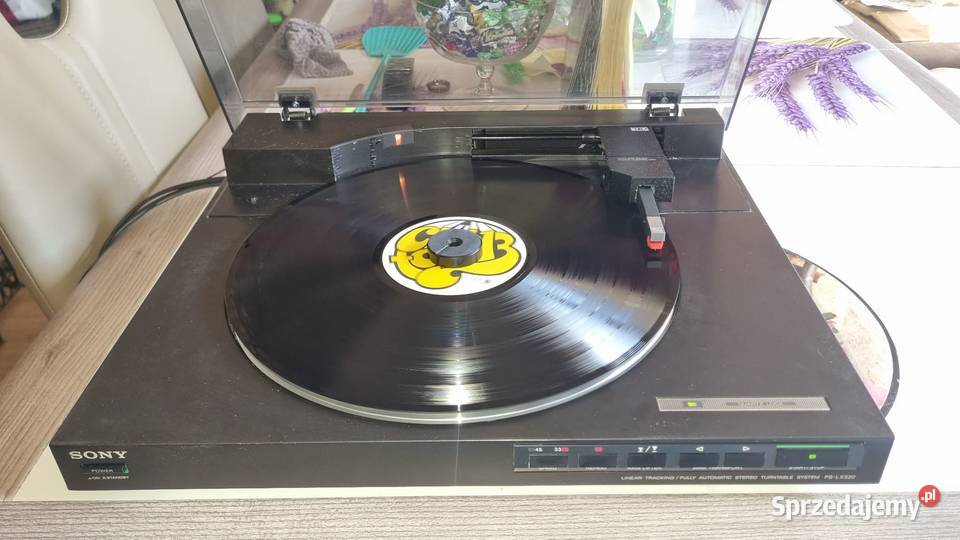 Gramofon Sony LX520 Direct Drive Linear Tracking Elektronika Warta