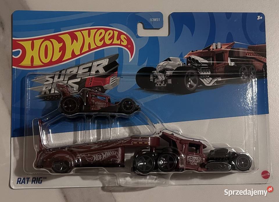 Mattel Hot Wheels Super Rigs Truck Rat Rig dolnośląskie Wrocław