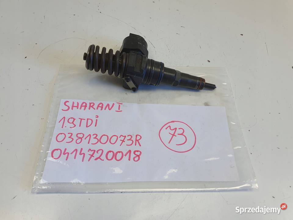 WTRYSKIWACZ VW Sharan Alhambra Galaxy 19 TDI lubelskie