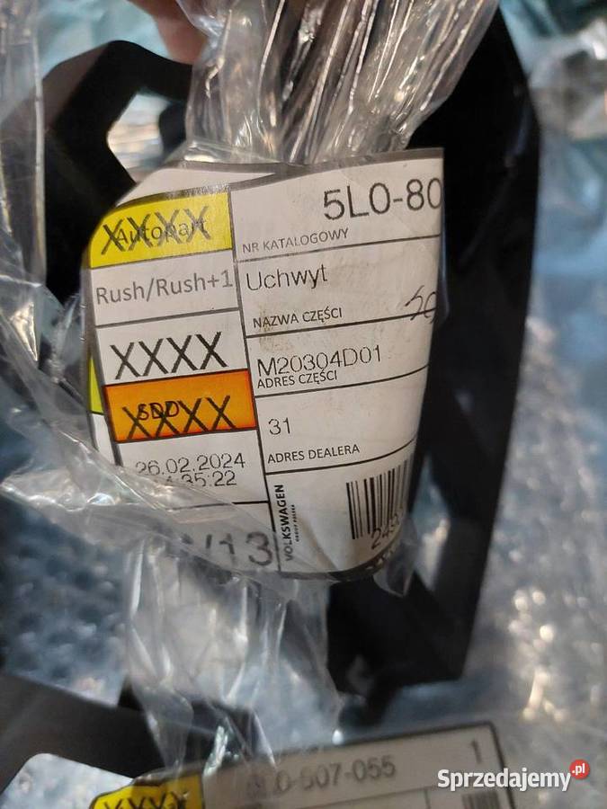 Koszyk Slizg Uchwyt Zderzaka Przod Prawy Lewy Kłobuck