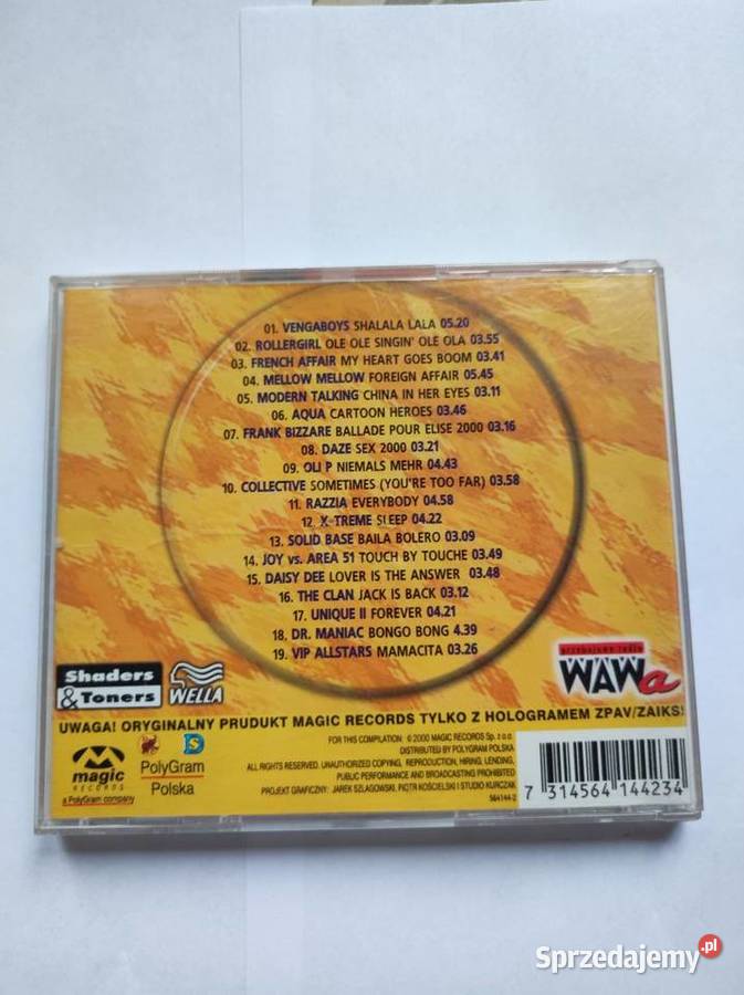 2000 Dziewczyna 8 płyta cd kolekcjonerska unikat Kielce