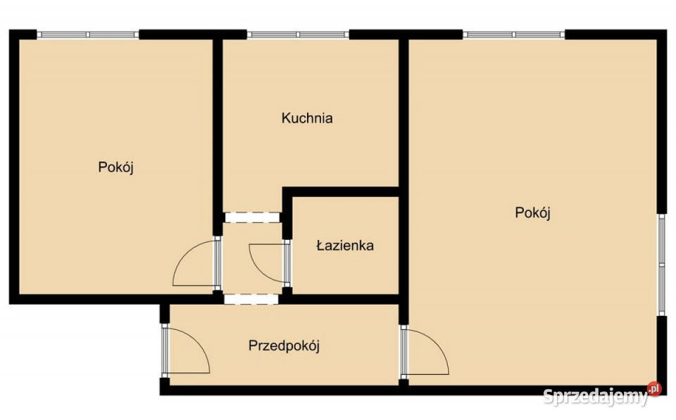 Mieszkanie 4535m2 2 pokoje Rejowiec Fabryczny