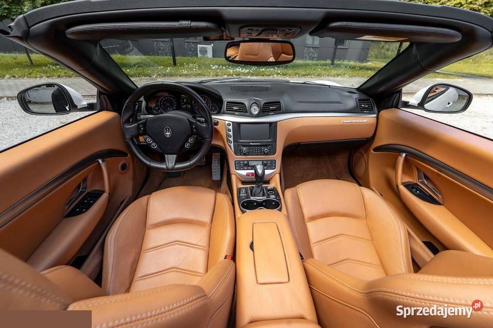 Maserati GranCabrio Sport 47 Benzyna 460 2015r Zielona Góra