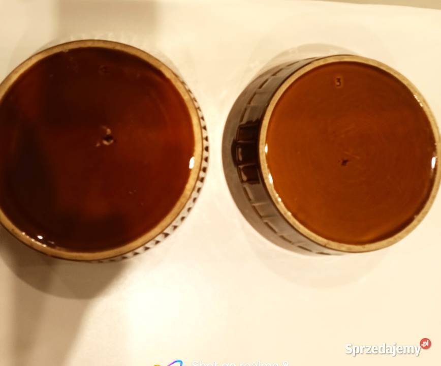 Salaterka miska kamienna z PRLu vintage Łódź