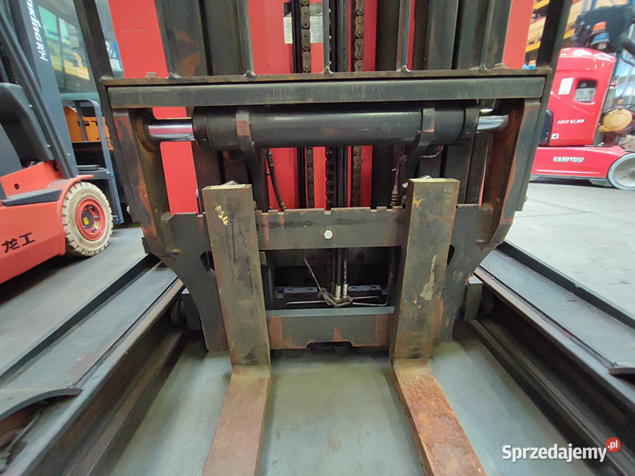 Wózek widłowy el reach truck Linde R1401 triplex małopolskie Kęty