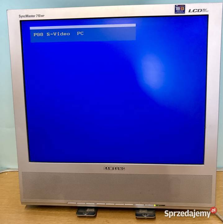 Monitor Samsung 710MP uszkodzony na części Bydgoszcz