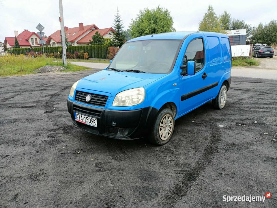 Fiat Doblo Fiat Doblo 16CNG 09r Vat1 II 2009 małopolskie Tarnów