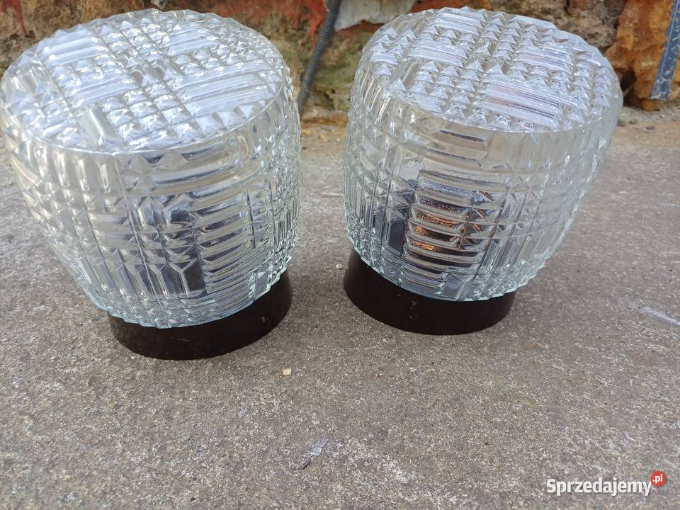 Dwa retro kinkiety z 60 tych lat Kamenicky enov Lubań