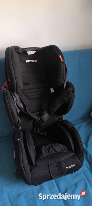fotelik dziecięcy recaro young sport black Pozostałe Warszawa