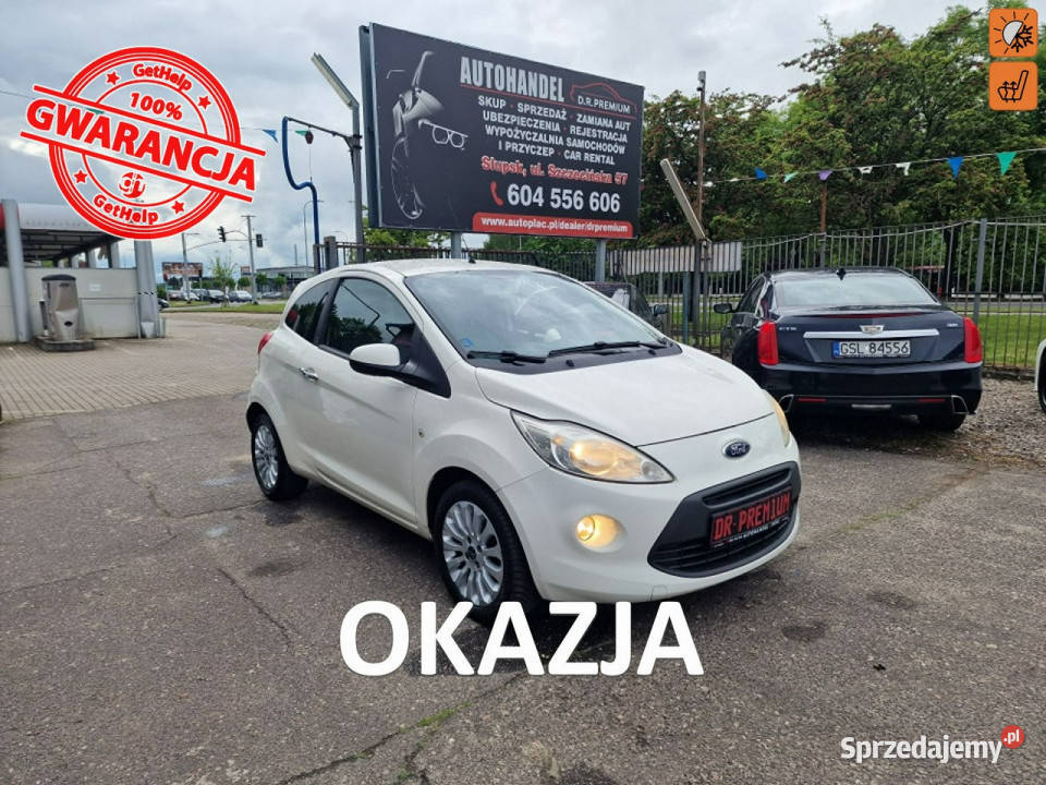 Ford KA 13 TDCI 75 Klimatyzacja Grzane Fotele aluminiowe felgi Słupsk