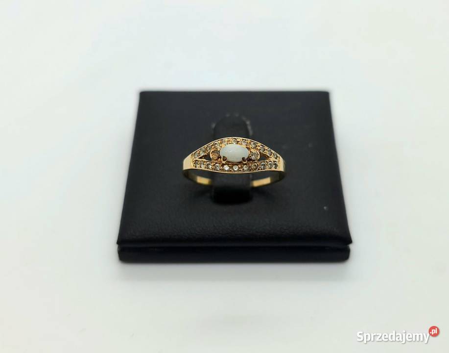 Złoty pierścionek próby 585 141g Rozmiar 16 złoto Elbląg