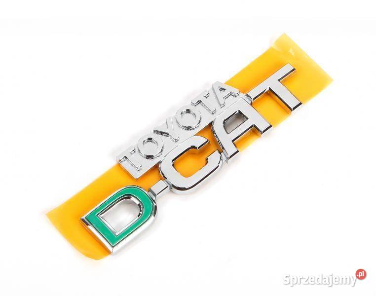 TOYOTA Avensis Corolla Chromowany emblemat logo