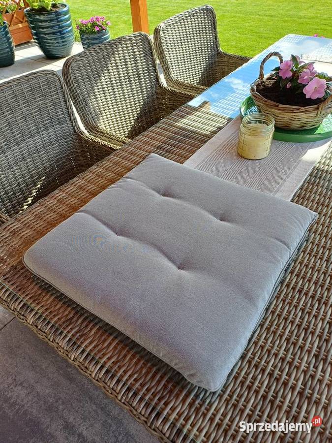 Poduszki ogrodowe podkladki na siedzisko 8x Moszczanka