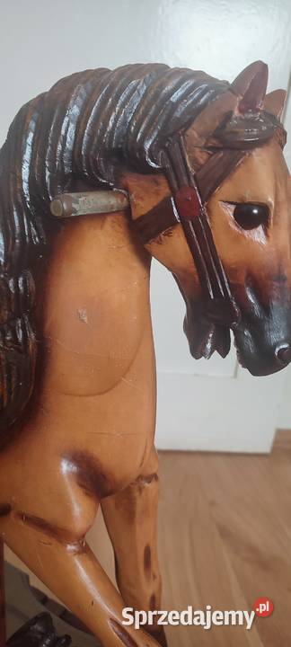 Koń na biegunach antyk pomorskie Czersk