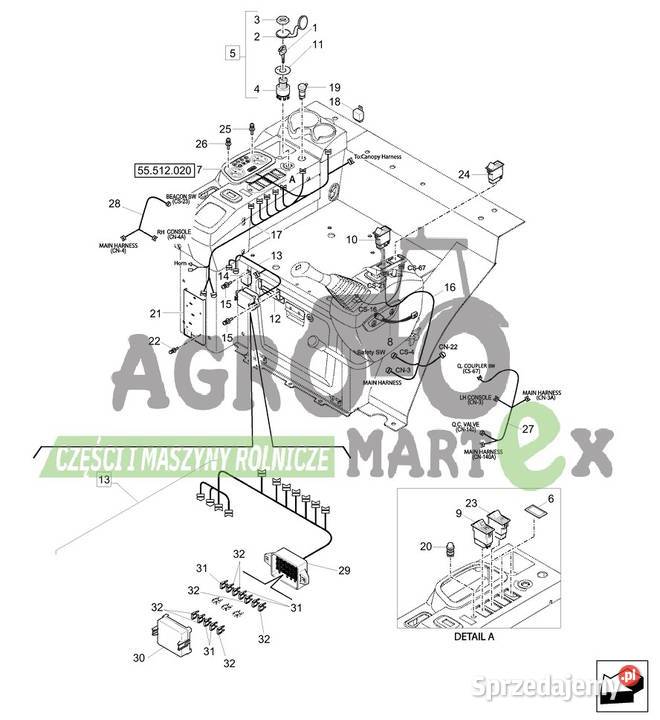 2LMH10801 STACYJKA ZAPŁONU CNH Wichrów