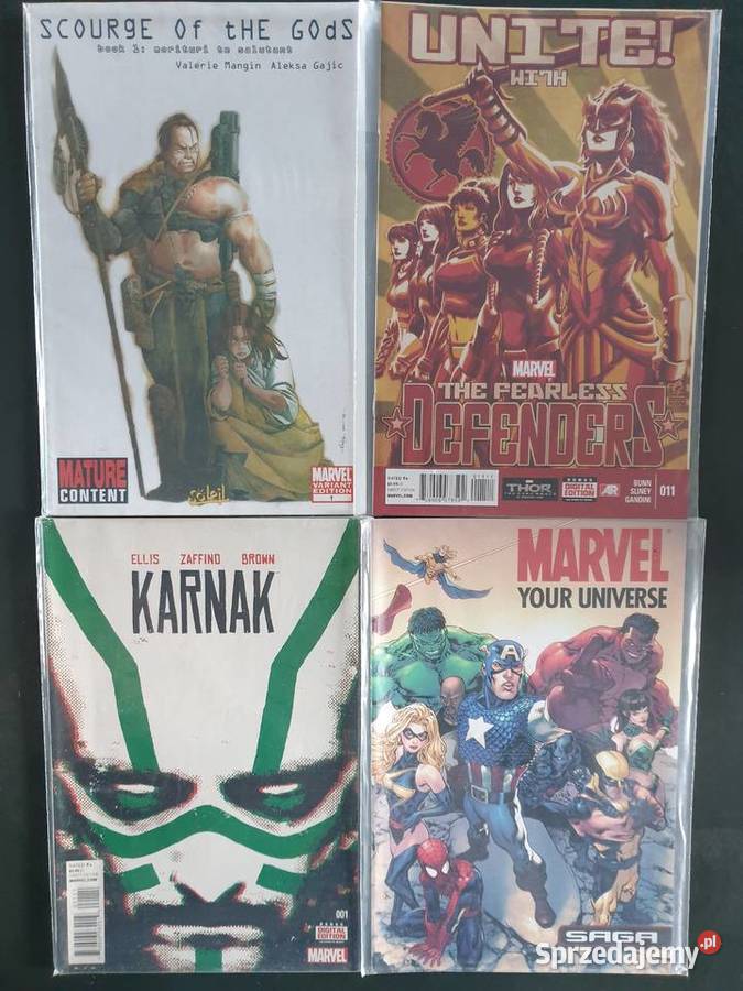 Kolekcja 28 oryginalnych komiksów USA Gdynia
