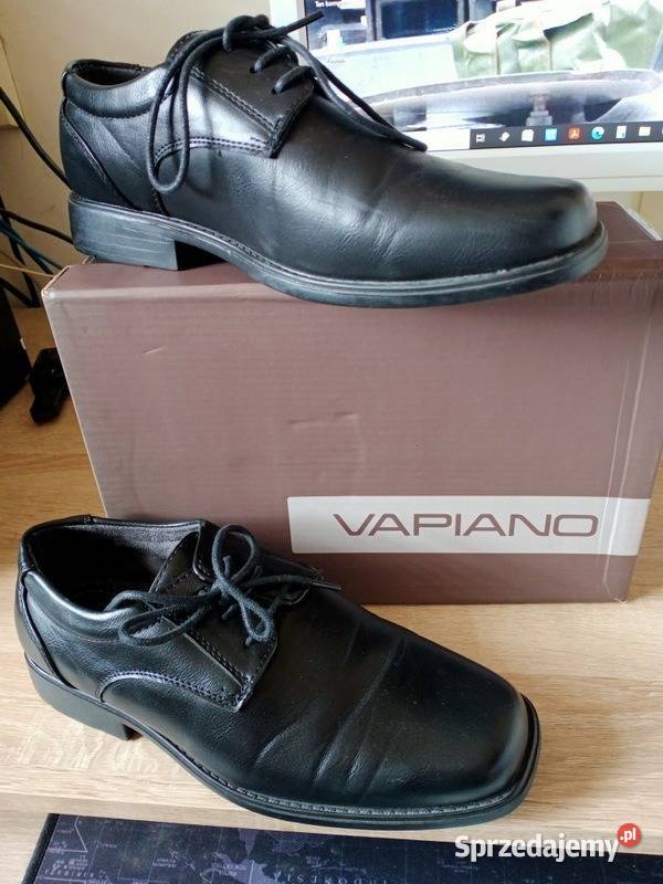 Buty chłopięce VAPIANO BLACK Akademia Komunia podkarpackie Mielec sprzedam