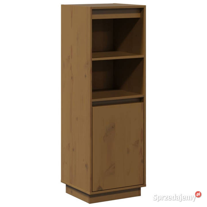 Szafka miodowy brąz 37x34x110 lite drewno Warszawa