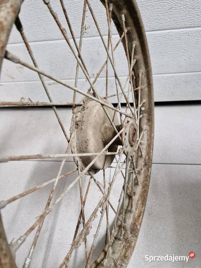 Koło przednie wfm wsk dwuramówka nie Junak jawa małopolskie Wola Dębińska