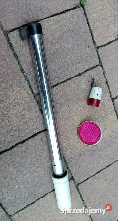 Akcesoria rowerowe pompka lampa pchełka odblask Piszczac