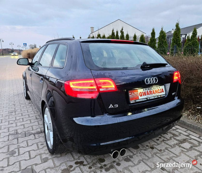 Audi A3 Sportback Rata 450 Zadbany SPORT Serwis lakier metallic Śrem sprzedam